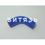 Патрубок радиатора МТЗ 50-1303062-Б2 нижний (СИЛИКОН) (L170 d38 угол135*) /Motorist/ - Магазин Витязь