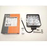 Фара рабочая светодиодная квадратная АЕ48S-16LED-28РC (16 диодов 48W) (110*28*140 )/AVTOELECTRICA/ - Магазин Витязь