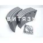 Накладка тормозная КАМАЗ 53212-3501105 (8шт+закл,расточ.) АККОР - Магазин Витязь