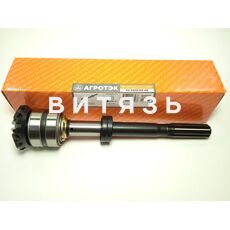 Вал переднего моста МТЗ-82 52-2308135(подш 7507-2шт,сальники 30*52-2шт, гайка 52-23 (кор) /Агротэк/ - Магазин Витязь