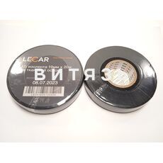 Изолента х/б  19мм х 20м черная (LECAR) - Магазин Витязь