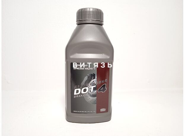 Тормозная жидкость Дот-4 "BRAKE FLUID" 455г (12шт) - Магазин Витязь