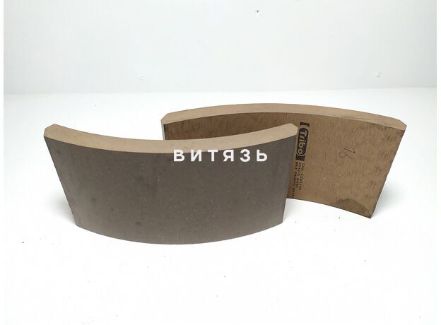 Накладка тормозная асбестовая МАЗ 500-3501105 (перед.) "TRIBO" - Магазин Витязь