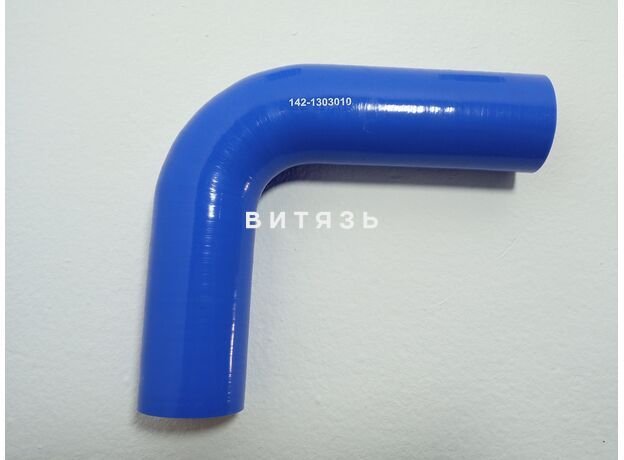 Патрубок радиатора МТЗ-1221 (142-1303010) верхний (СИЛИКОН) (90* d54 1215/190) /Motorist/ - Магазин Витязь