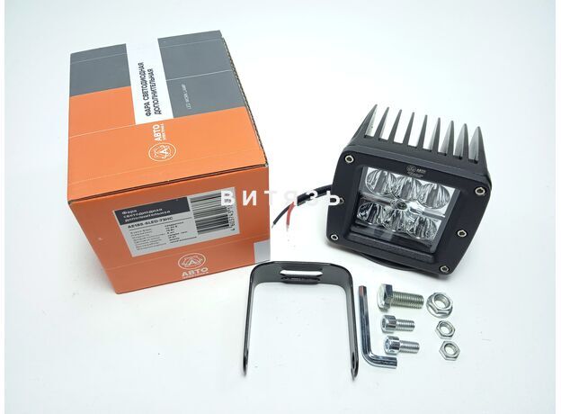 Фара светодиодная дополнительная квадратная AE18S-6LED-73HC направленный свет, 6 диодов, 18W (80*73* - Магазин Витязь