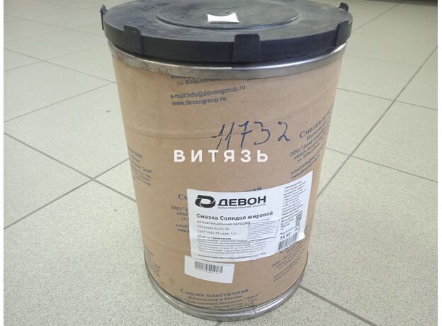 Солидол "Devon" (жир.) ведро 14кг. - Магазин Витязь