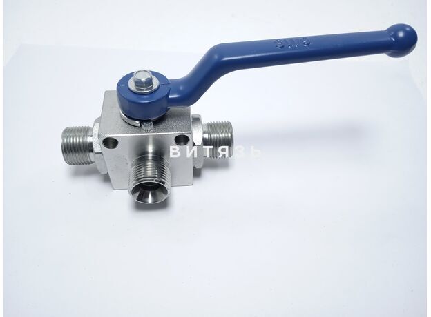 Кран шаровый гидравлический 3х ходовой S24xS24хS24 /Kitat/ - Магазин Витязь