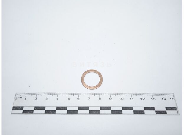 Шайба уплотнительная 16х22х1,5мм медь - Магазин Витязь
