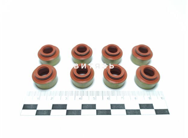 Сальники клапанов ГАЗ-53, (ф9) (из 8шт) коробка "Гортесс" - Магазин Витязь